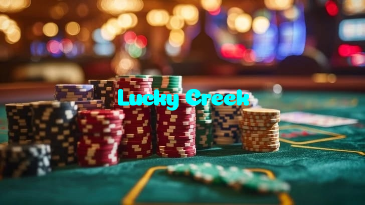 Lucky Creek casino presented on mobile device in Pakistan with slots and live games